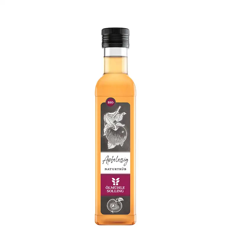 Naturtrüber biologischer Apfelessig der Ölmühle Solling I www.bio-vivo.ch