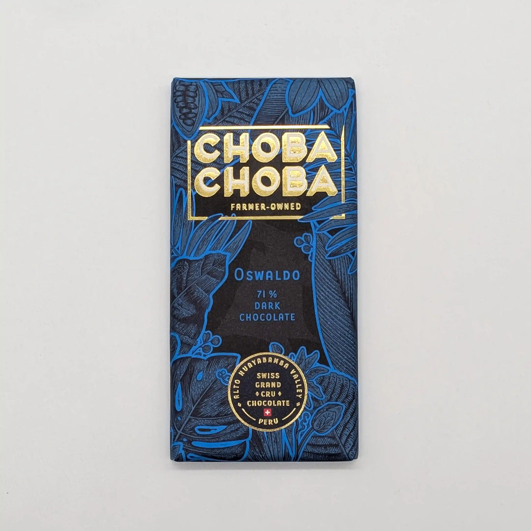 OSWALDO: Dunkle Schokolade 71% BIO