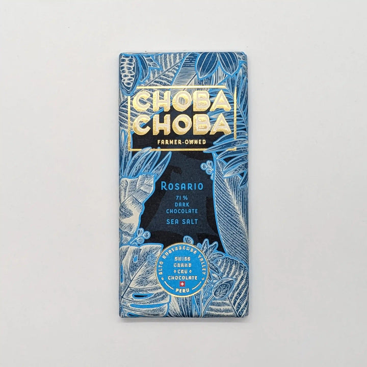 ROSARIO: Dunkle Schokolade Sea Salt 71% BIO