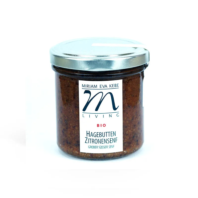 Hagebutten-Zitronensenf von Kebe LIving I www.bio-vivo.ch