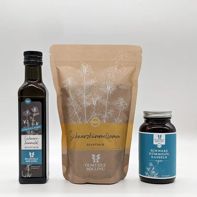 Schwarzkümmelöl TRIO ungefiltert