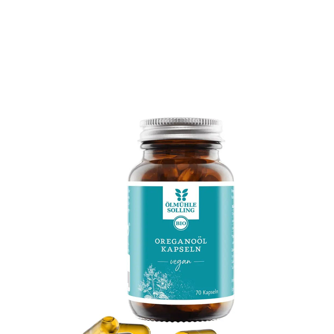 Biologisches Oreganoöl in Kapseln von der Ölmühle Solling I www.bio-vivo.ch