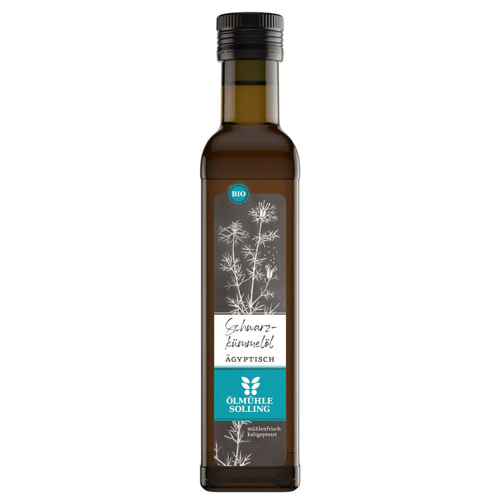 Ägyptisches Schwarzkümmelöl der Ölmühle Solling I www.bio-vivo.ch