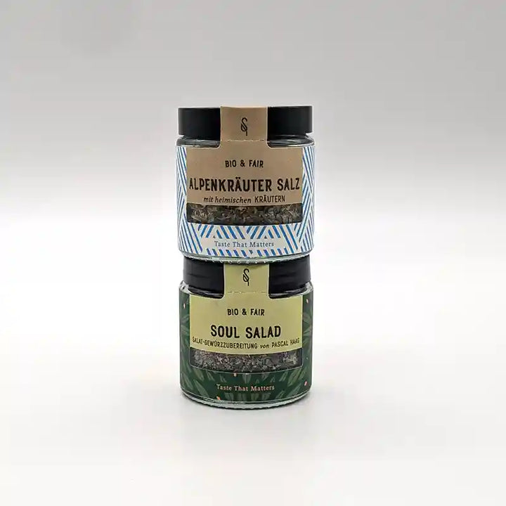 Kundengeschenk: Biologisches Gewürz von Soul Spice im Geschenkbeutel I www.bio-vivo.ch