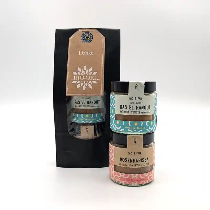 Kundengeschenk: Biologisches Gewürz von Soul Spice im Geschenkbeutel I www.bio-vivo.ch