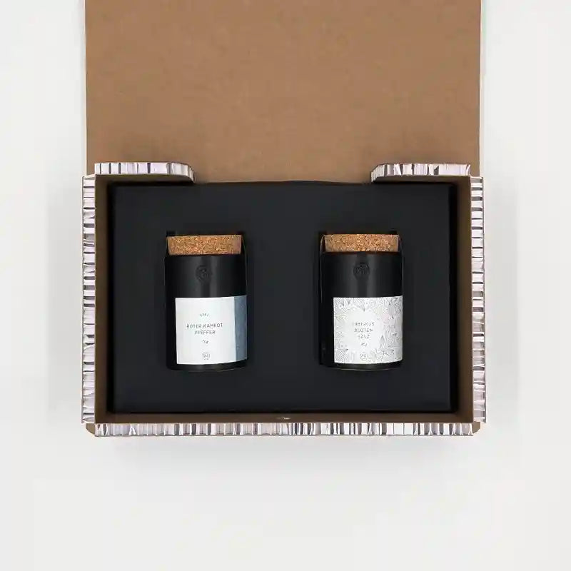 Geschenkduo mit Pfeffer und Salz von Pfeffersack & Soehne I www.bio-vivo.ch