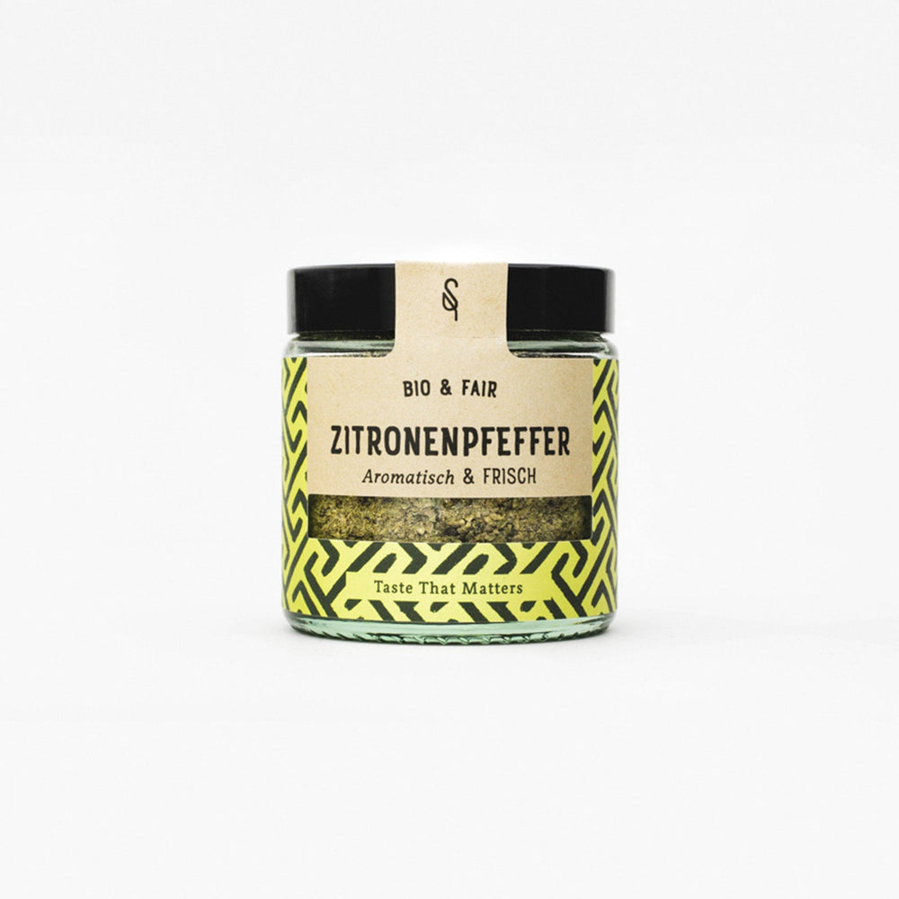 Gemahlener Bio-Zitronenpfeffer von Soul Spice I www.bio-vivo.ch
