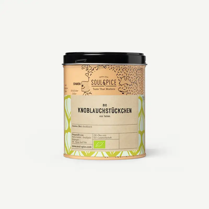 Knoblauch BIO 400g von Soul Spice, kaufen bei www.bio-vivo.ch
