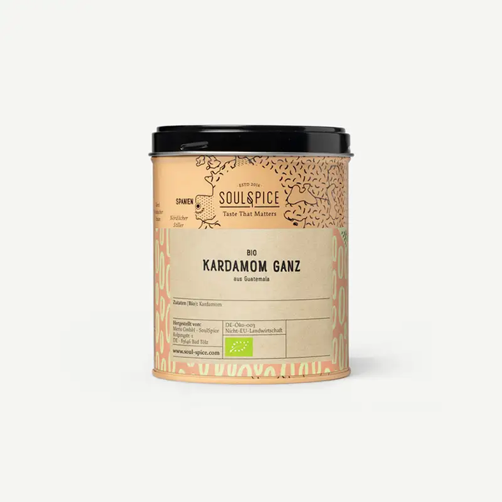 Kardamom ganz BIO 200g von Soul Spice, kaufen bei www.bio-vivo.ch