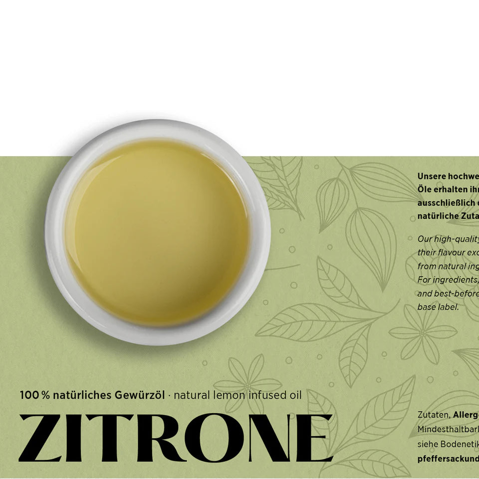 Zitronenöl von Pfeffersack & Söhne I www.bio-vivo.ch