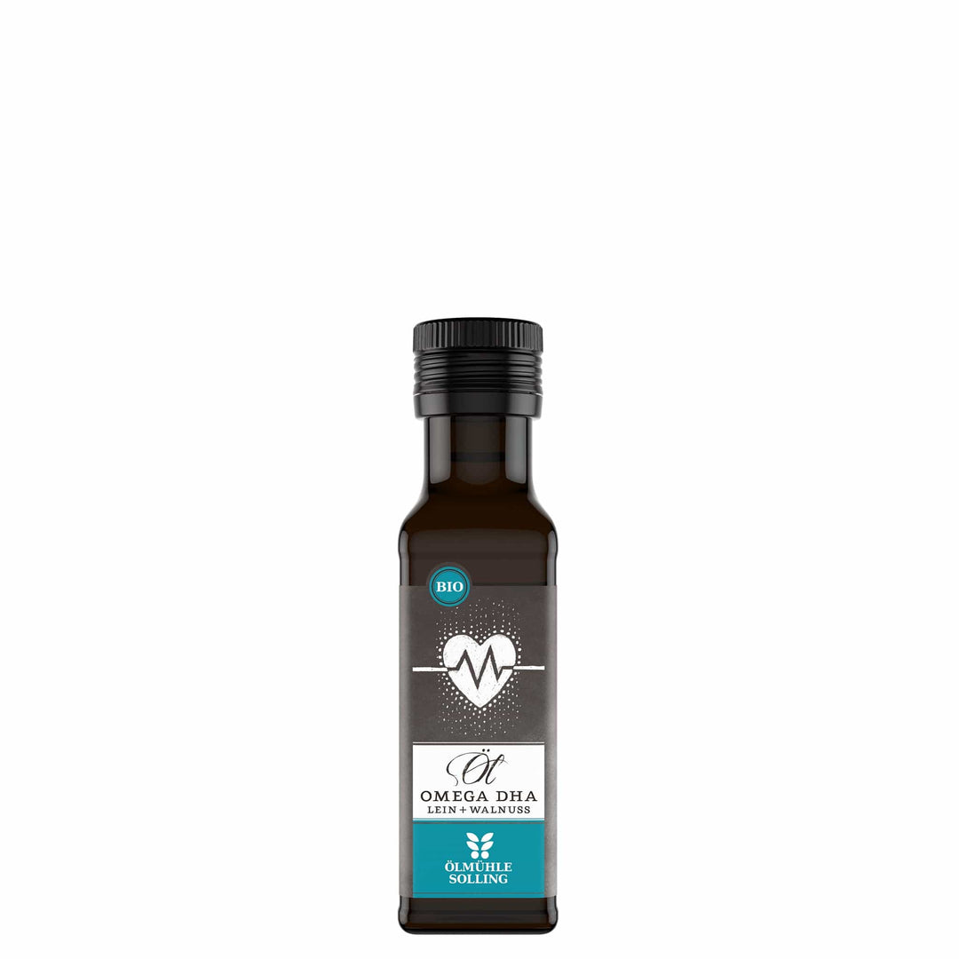 Omega DHA Leinöl der Ölmühle Solling I www.bio-vivo.ch