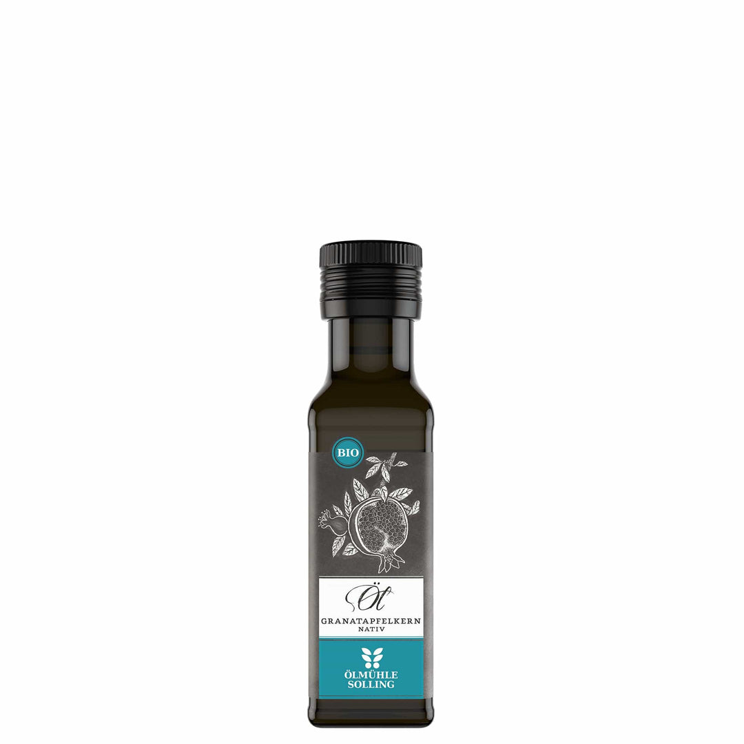 Biologisches Granatapfelkernöl der Ölmühle Solling I www.bio-vivo.ch