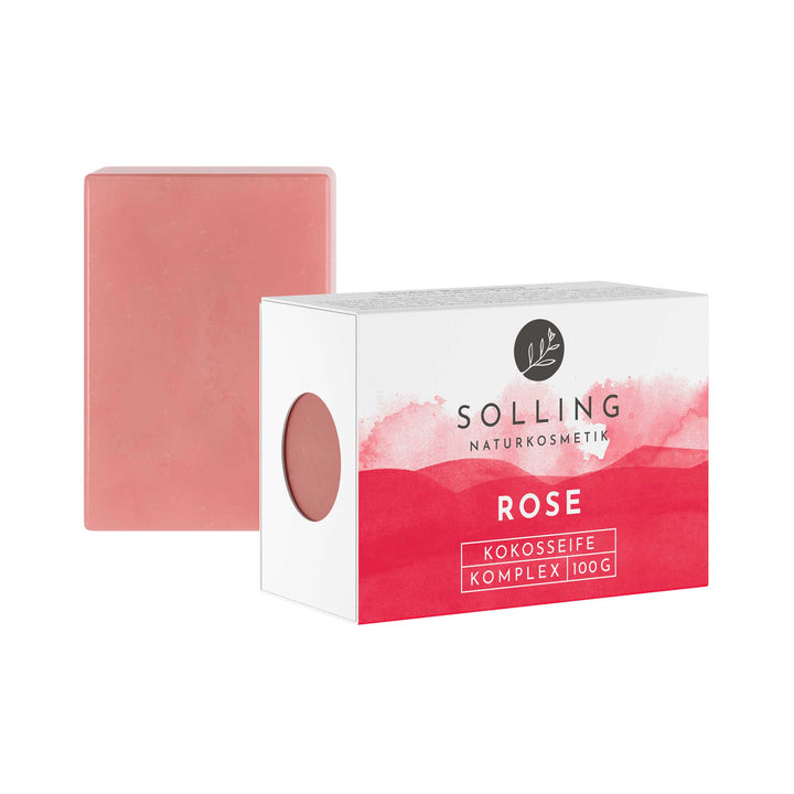 Kokos-Rosenseife der Ölmühle Solling I www.bio-vivo.ch