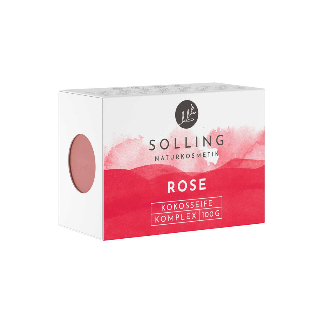 Kokos-Rosenseife der Ölmühle Solling I www.bio-vivo.ch
