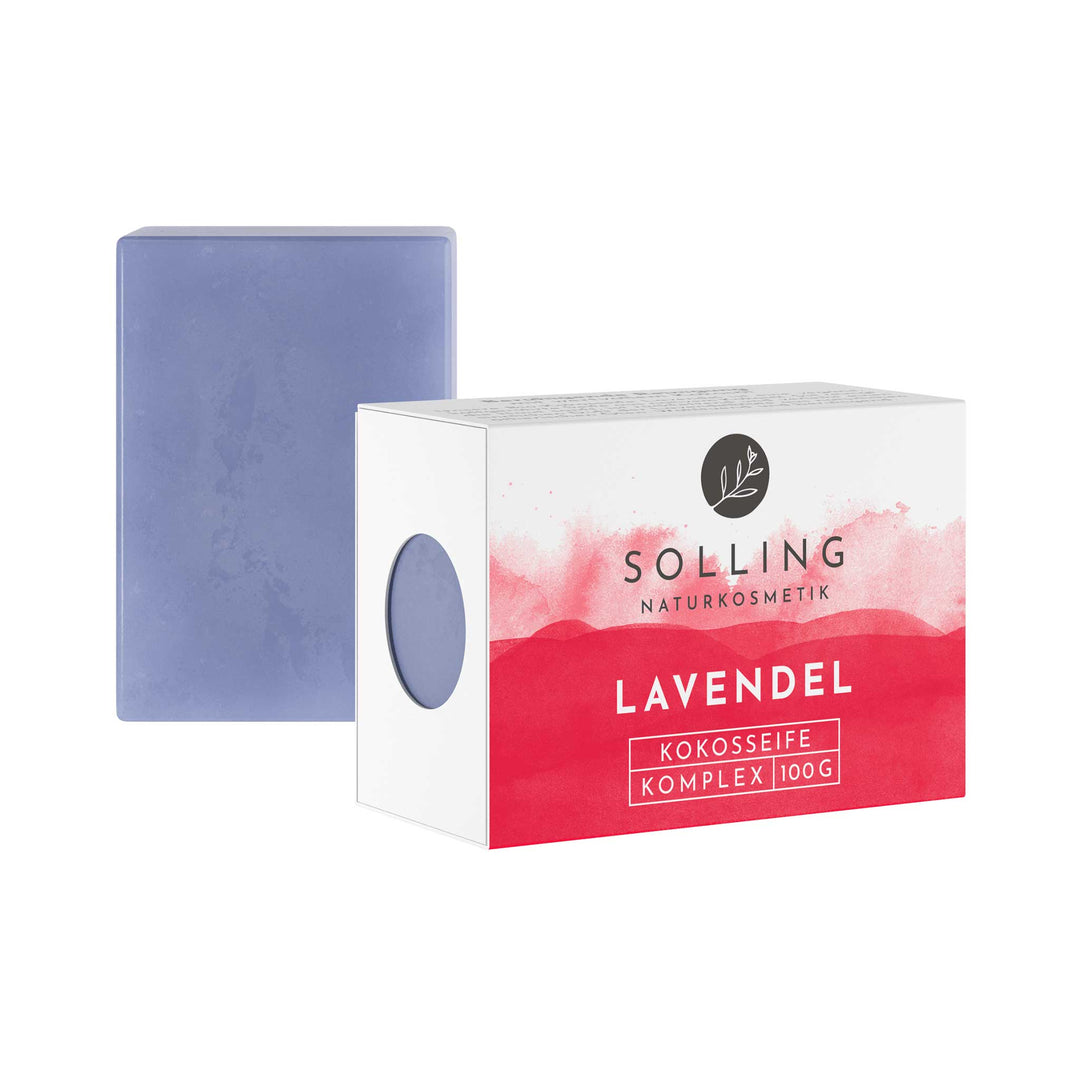 Kokos-Lavendelseife der Ölmühle Solling I www.bio-vivo.ch