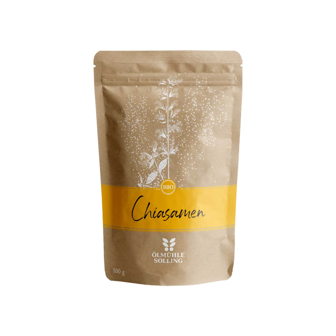 Teilentölte biologische Chiasamen der Ölmühle Solling I www.bio-vivo.ch