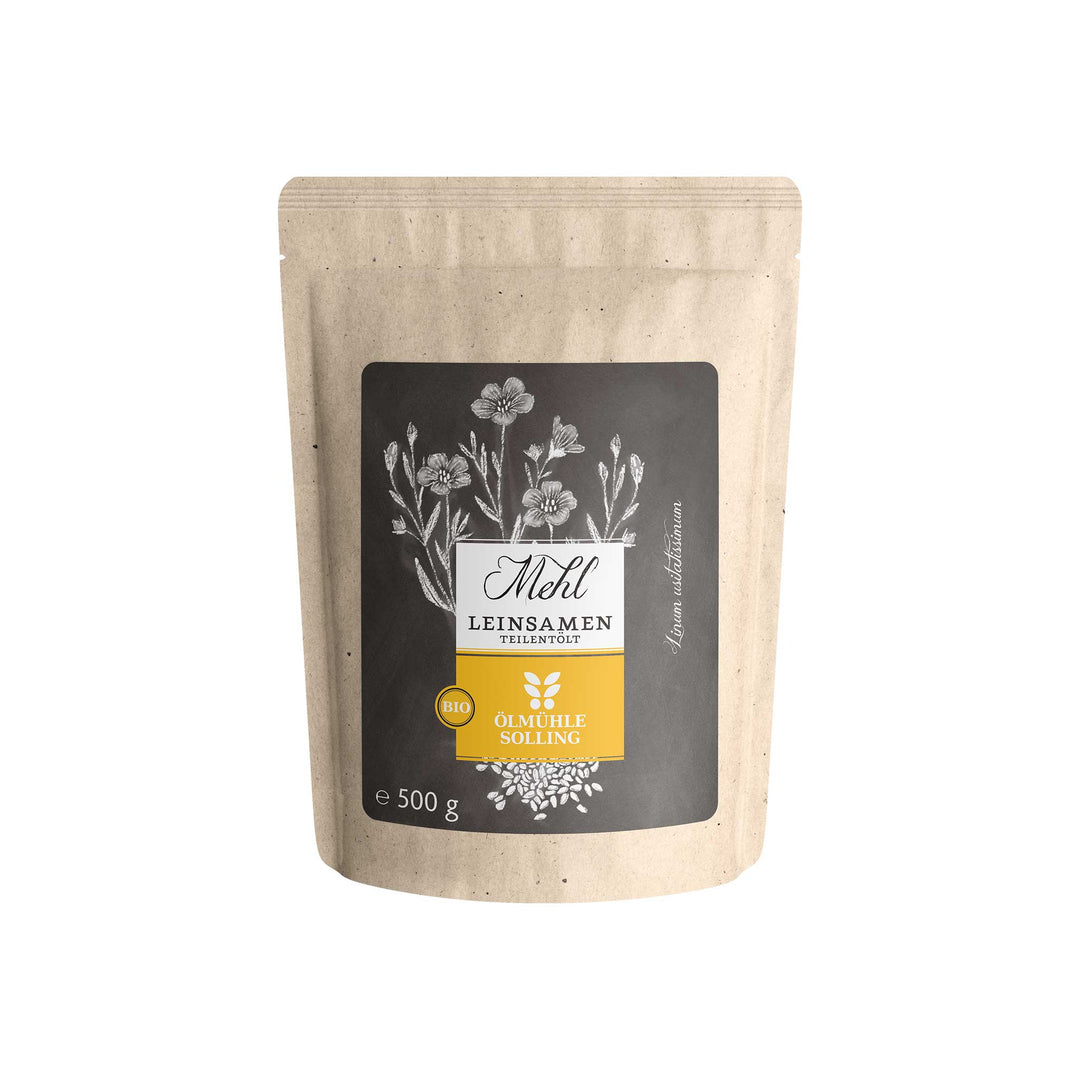 Leinsamenmehl der Ölmühle Solling I www.bio-vivo.ch