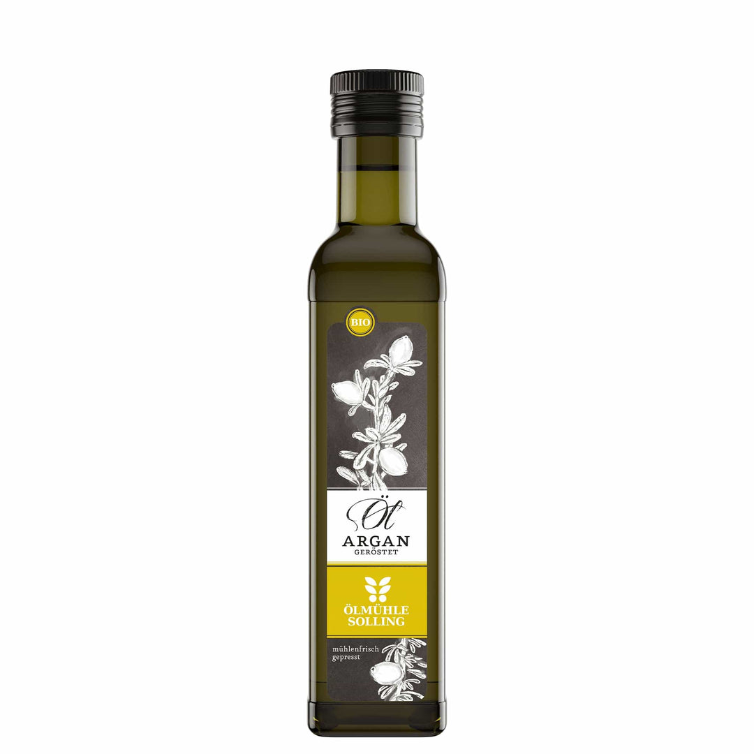 Arganöl geröstet der Ölmühle Solling I www.bio-vivo.ch