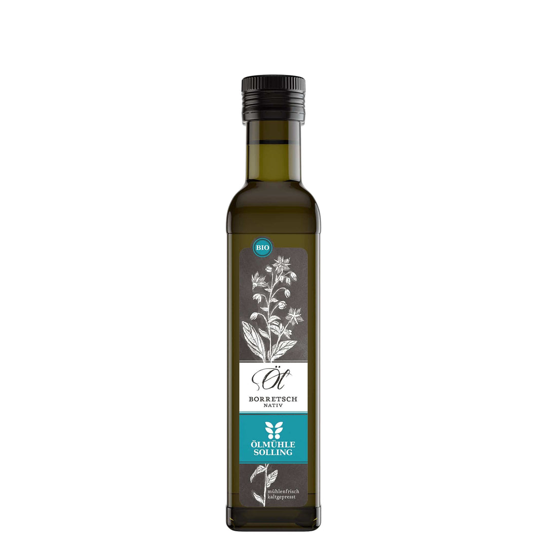 Reines Bio Borretschöl der Ölmühle Solling I www.bio-vivo.ch