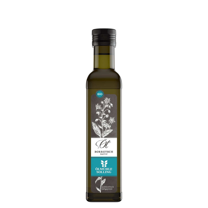 Reines Bio Borretschöl der Ölmühle Solling I www.bio-vivo.ch