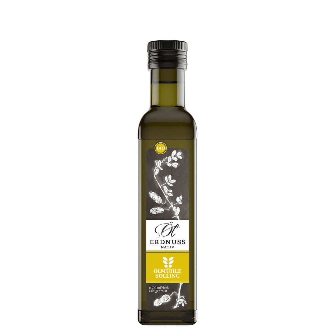 Erdnussöl der Ölmühle Solling I www.bio-vivo.ch