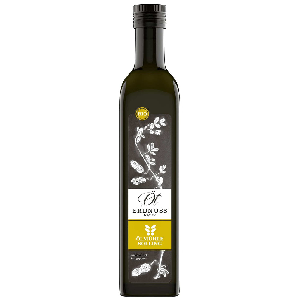 Erdnussöl der Ölmühle Solling I www.bio-vivo.ch