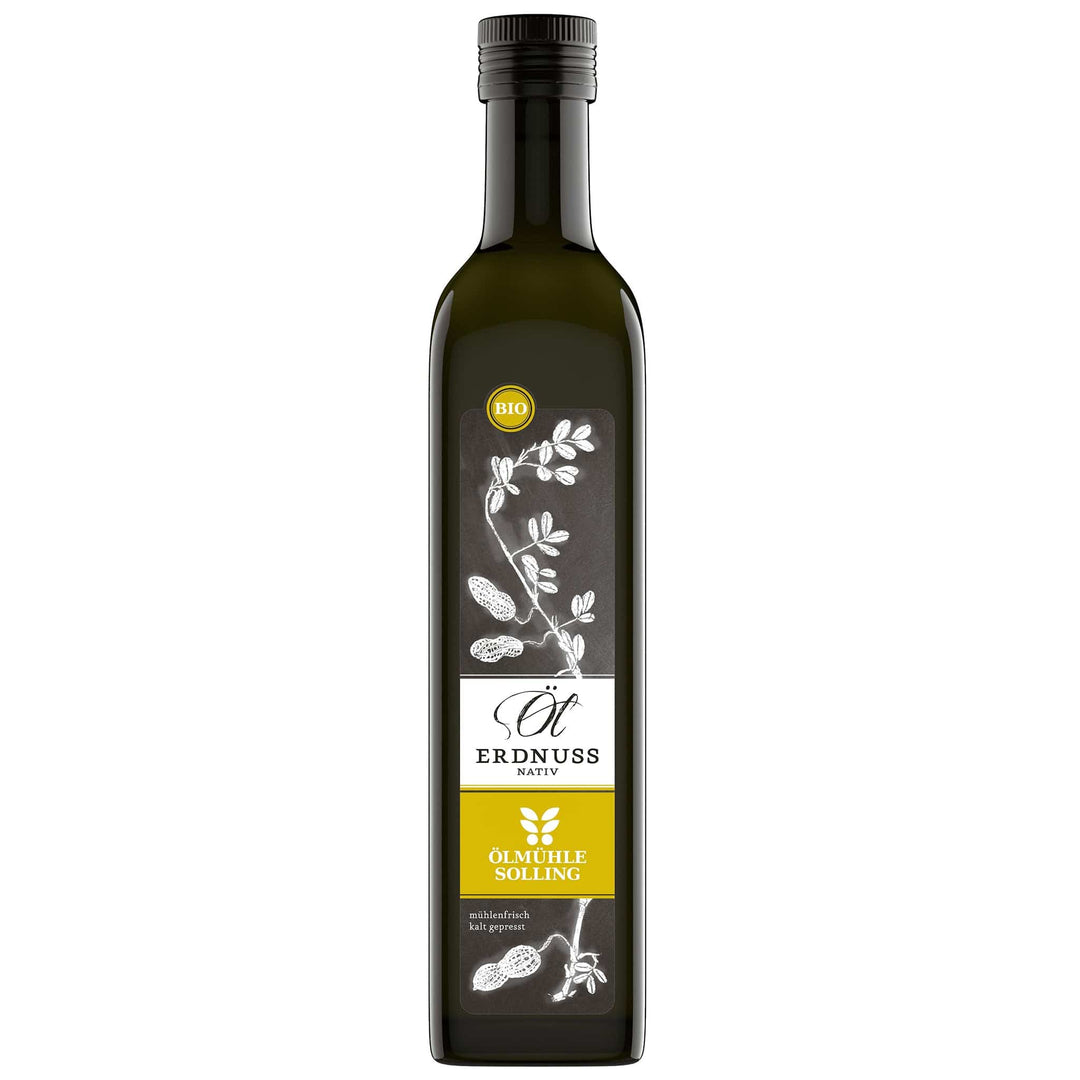 Erdnussöl der Ölmühle Solling I www.bio-vivo.ch