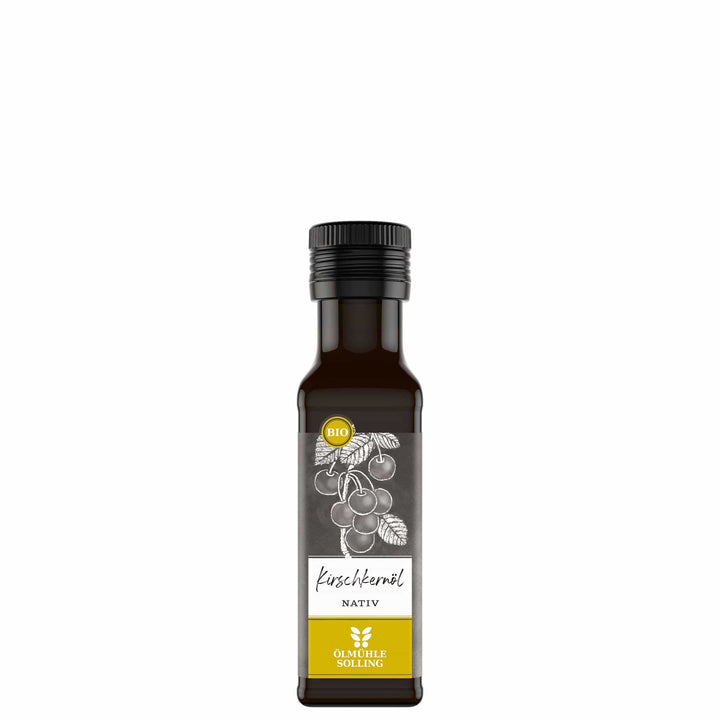 Kirschkernöl der Ölmühle Solling I www.bio-vivo.ch