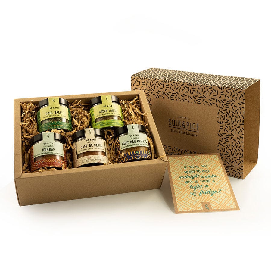 Gewürz-Set für Vegetarier und Veganer von Soul Spice I www.bio-vivo.ch