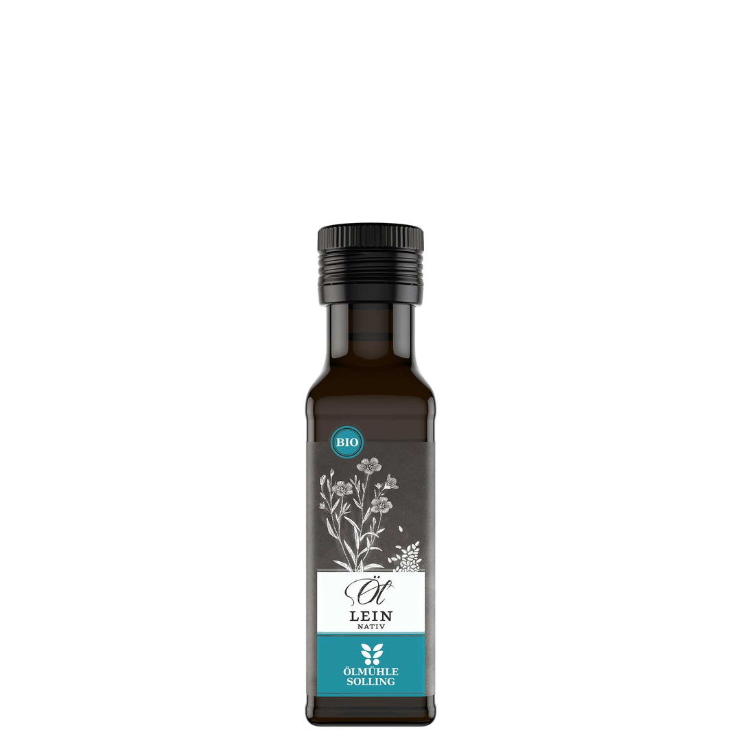 Biologisches Leinöl der Ölmühle Solling I www.bio-vivo.ch