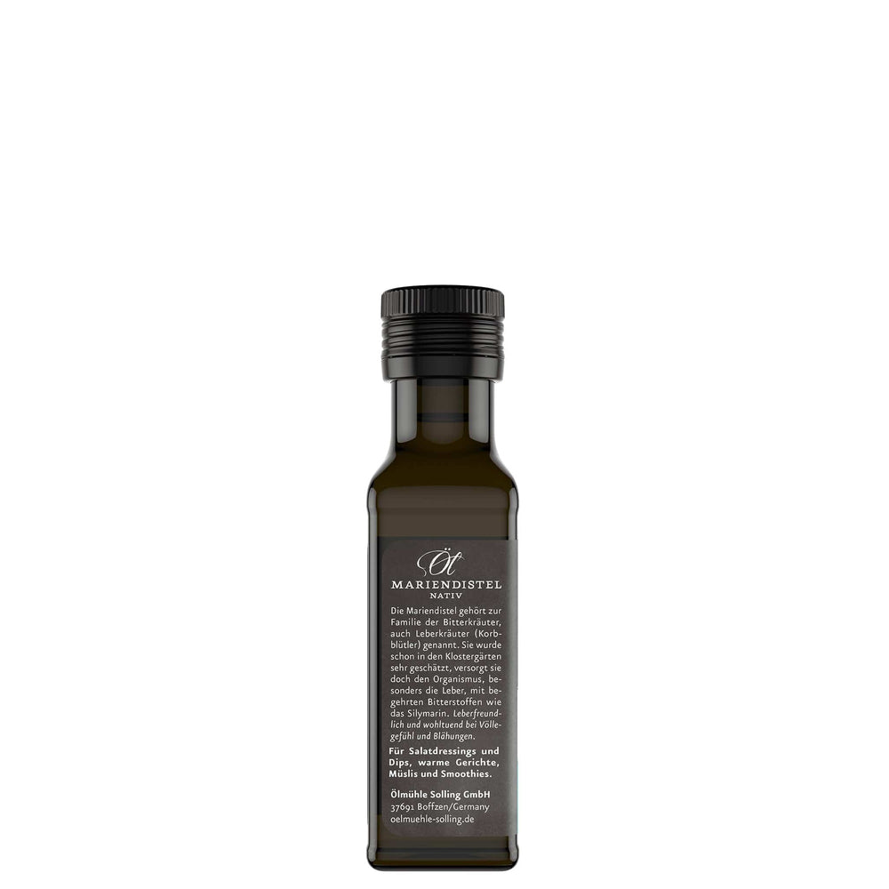 Bio-Mariendistelöl der Ölmühle Solling - www.bio-vivo.ch