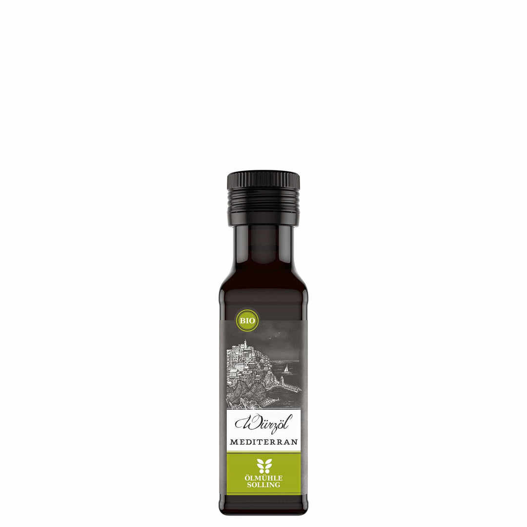 Mediterranes Bio-Rapswürzöl der Ölmühle Solling - www.bio-vivo.ch