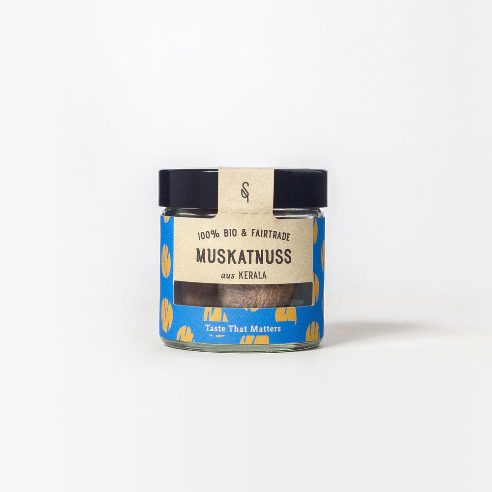 Biologische Muskatnüsse ganz von Soul Spice I www.bio-vivo.ch