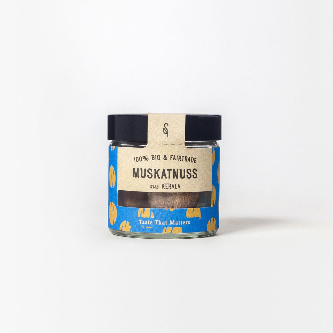 Biologische Muskatnüsse ganz von Soul Spice I www.bio-vivo.ch