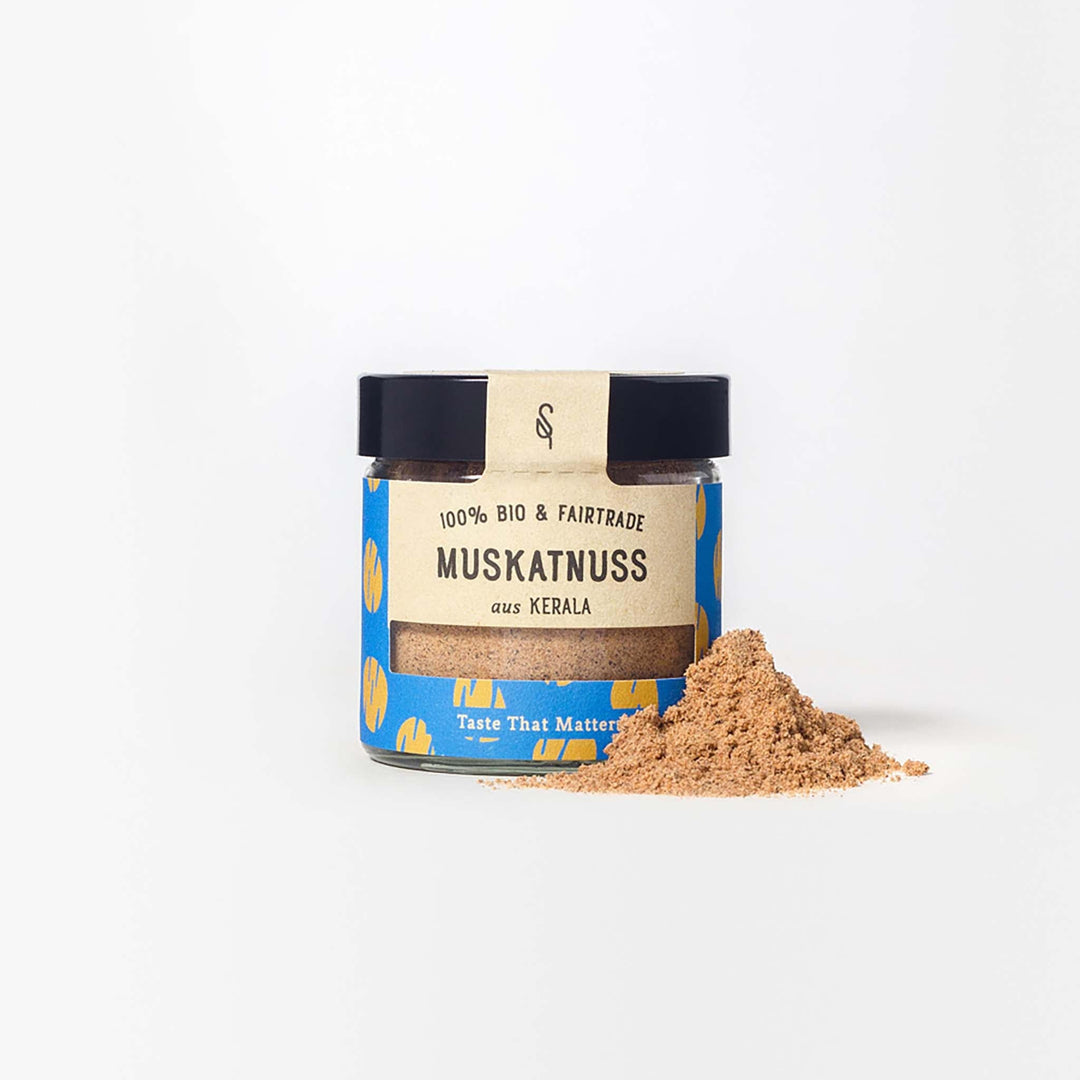 Biologische Muskatnuss gemahlen von Soul Spice I www.bio-vivo.ch