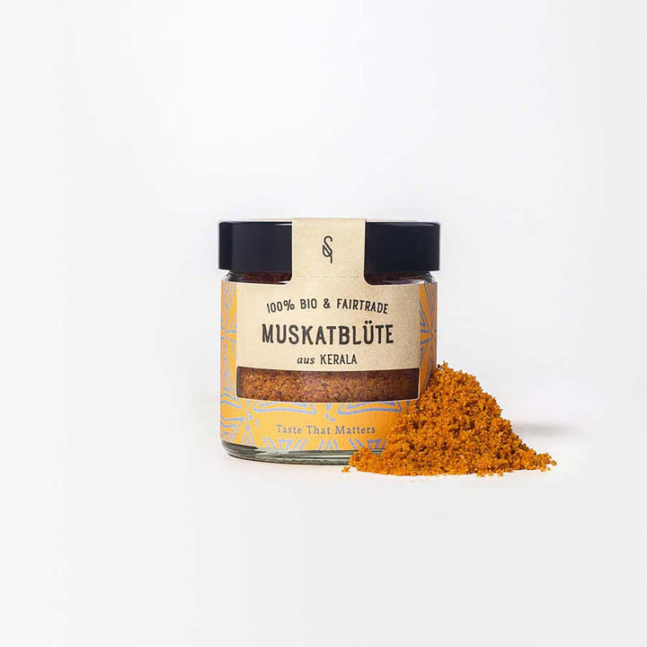 Biologische Muskatblüte gemahlen von Soul Spice I www.bio-vivo.ch