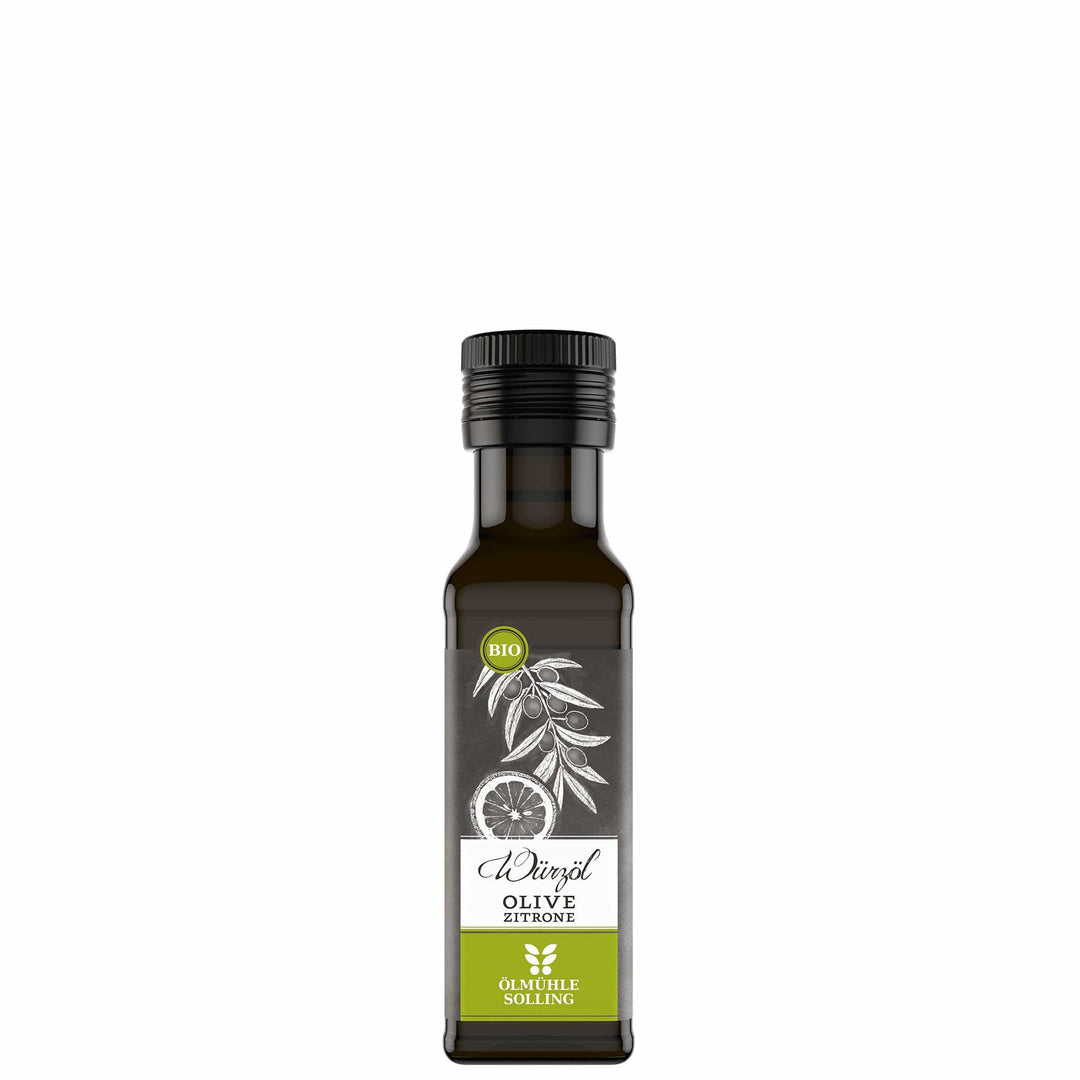 Olive-Zitrone Olivenwürzöl der Ölmühle Solling I www.bio-vivo.ch