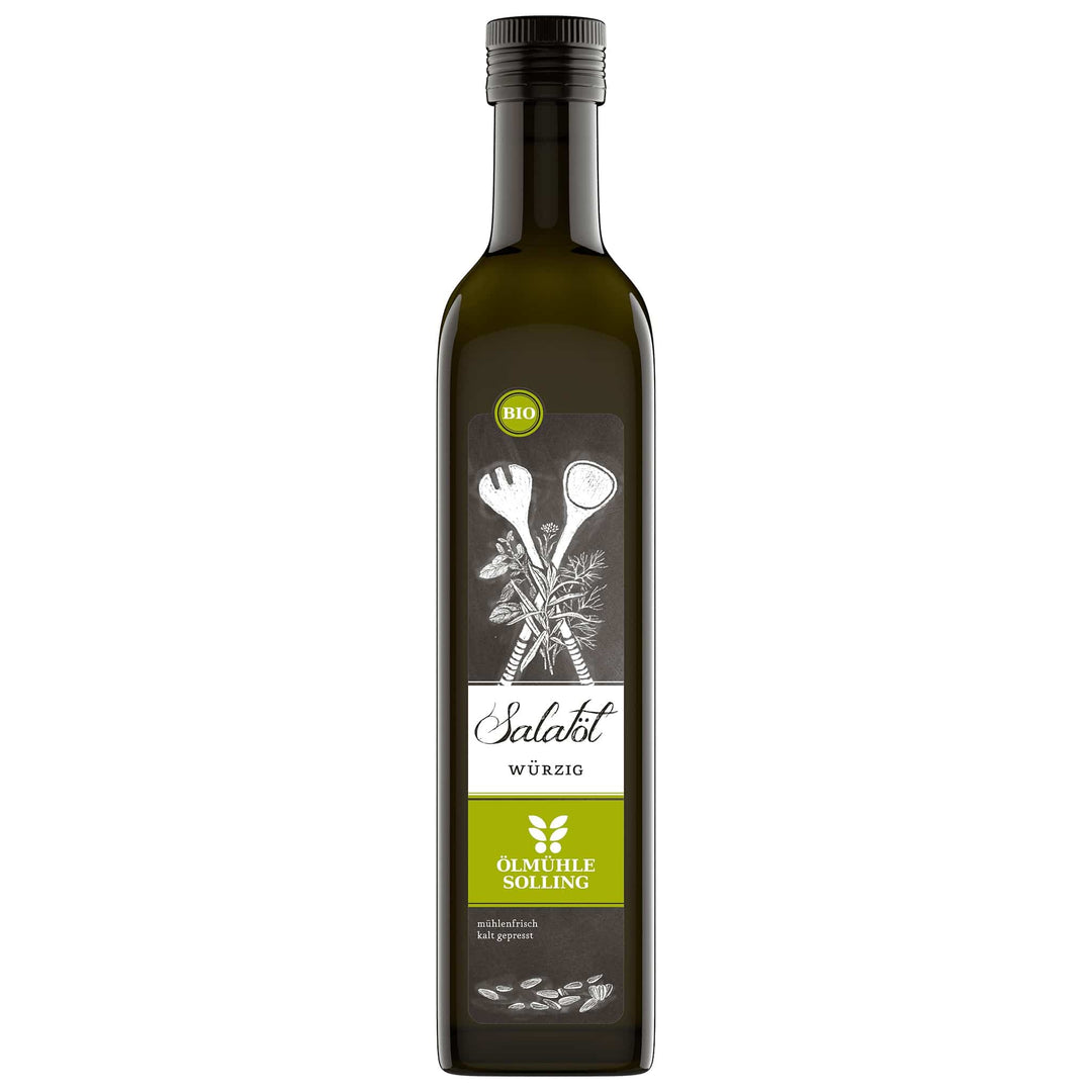 Salatöl würzig der Ölmühle Solling I www.bio-vivo.ch