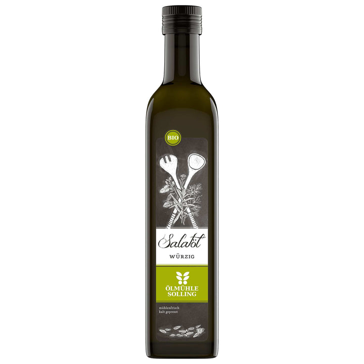 Salatöl würzig der Ölmühle Solling I www.bio-vivo.ch