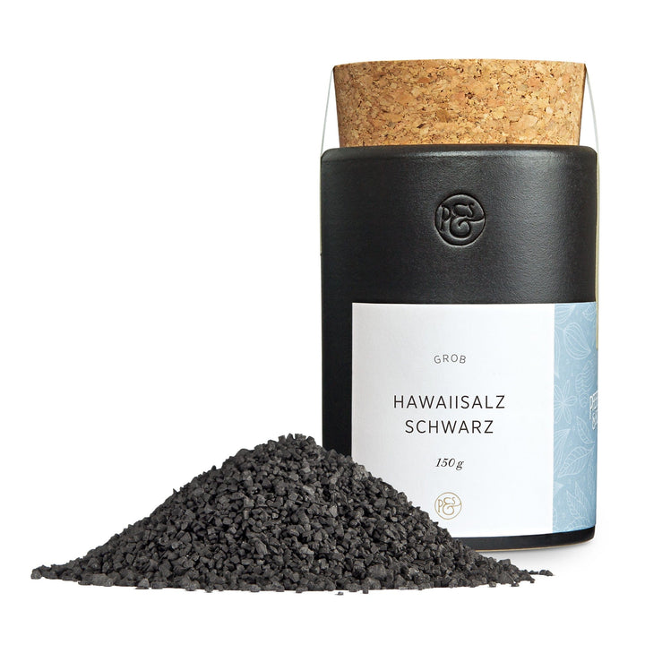 Schwarzes Hawaiisalz von Pfeffersack & Söhne I www.bio-vivo.ch