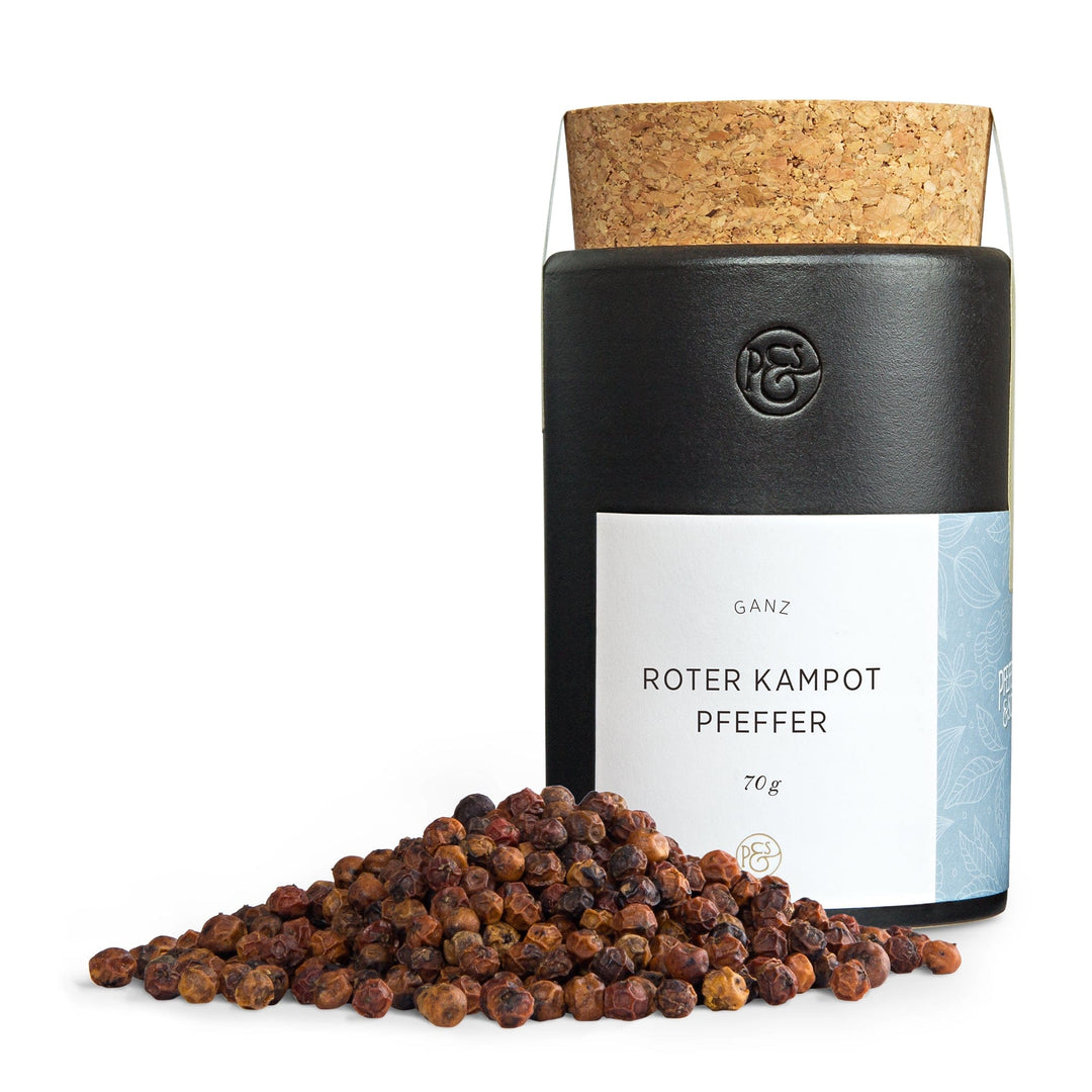 Roter Kampot Pfeffer von Pfeffersack & Söhne I www.bio-vivo.ch
