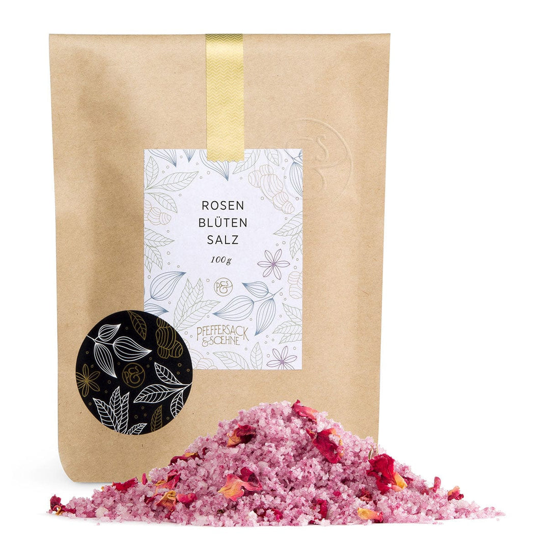 Rosenblütensalz von Pfeffersack und Söhne I www.bio-vivo.ch
