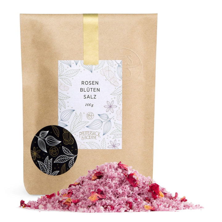 Rosenblütensalz von Pfeffersack und Söhne I www.bio-vivo.ch