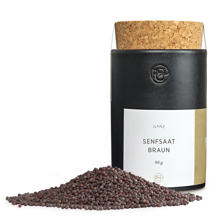 Braune Senfsaat von Pfeffersack & Söhne I www.bio-vivo.ch