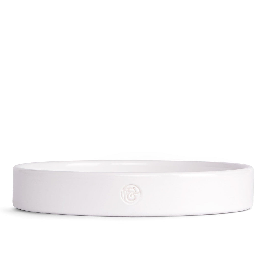 Keramik Servierteller von Pfeffersack & Soehne in weiss