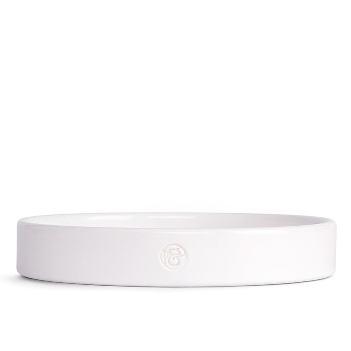 Keramik Servierteller von Pfeffersack & Soehne in weiss