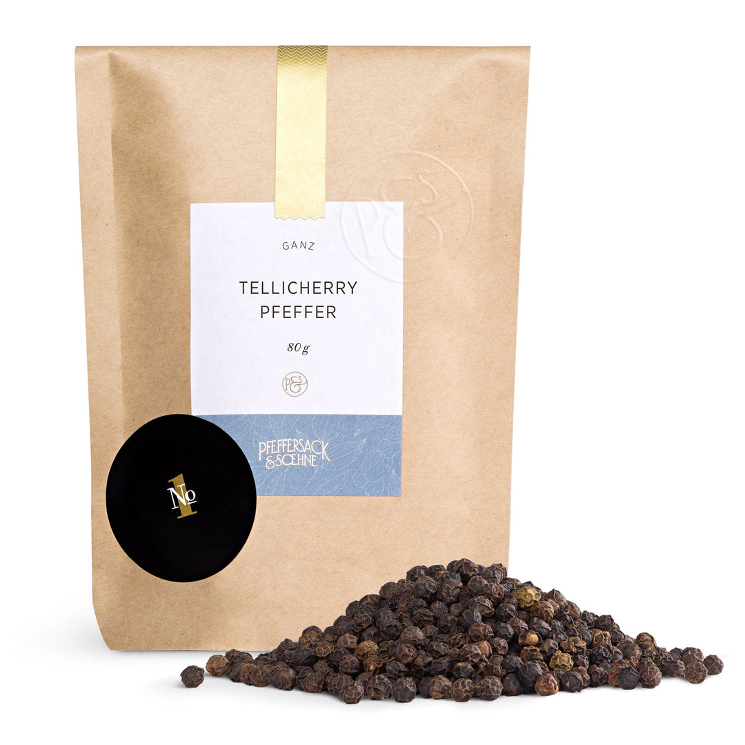 Tellicherry Pfeffer von Pfeffersack & Soehne I www.bio-vivo.ch