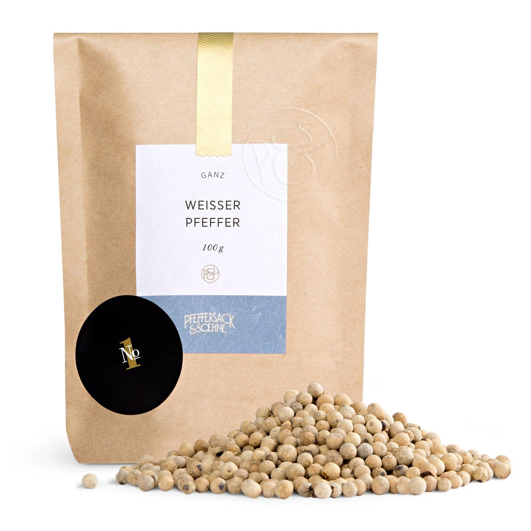Weisser Pfeffer von Pfeffersack und Söhne I www.bio-vivo.ch