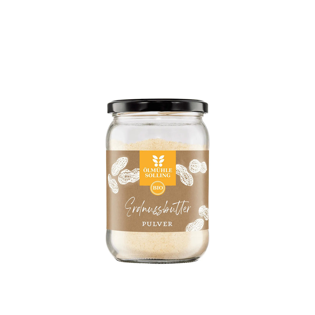 Biologisches Erdnussbutter Pulver von der Ölmühle Solling I www.bio-vivo.ch