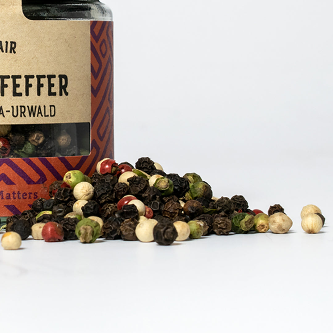 Bunter Pfeffer aus Kerala von Soul Spice I www.bio-vivo.ch